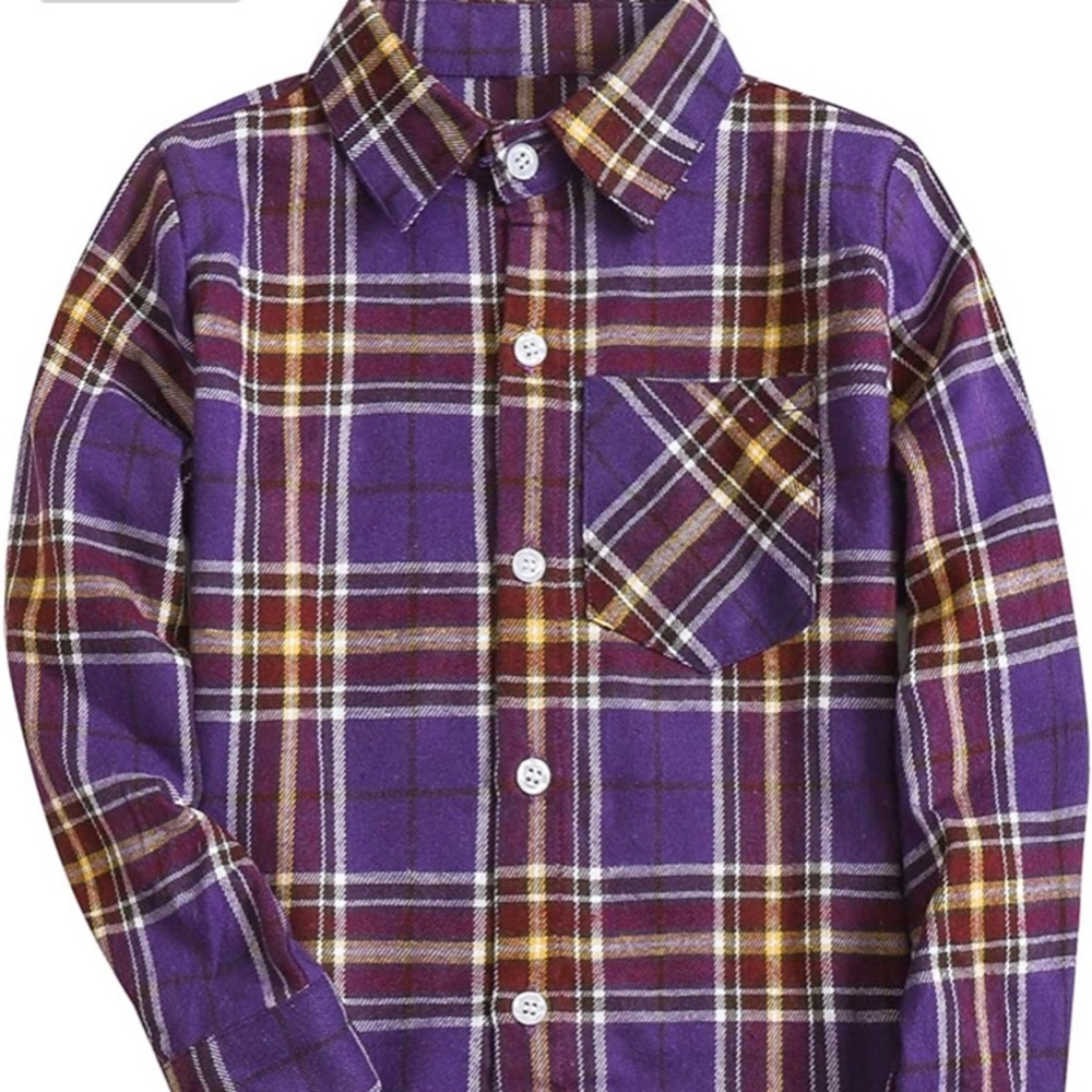 Boys flannel shirt